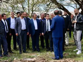 Esenbey’de 45 mahalleye hizmet verecek sağlık ocağında ilk kazma vuruldu
