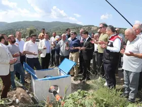 Esençay’da 305 hektarlık arazi suya kavuştu
