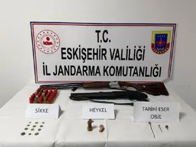 Eskişehir’de tarihi eser operasyonu: 1 şüpheli tutuklandı
