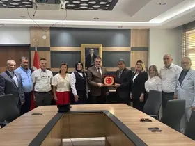 Eskişehirli muhtarlardan Kaymakam Ulu’ya vefalı veda

