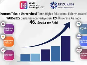 ETÜ, THE 2027 dünya üniversite sıralamasında ilk başvurusunda Türkiye’deki üniversiteler arasında 46. sırada yer aldı
