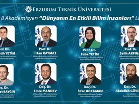 ETÜ’den 8 akademisyen "dünyanın en etkili bilim insanları" listesinde
