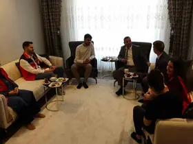 Evlilik kredisiyle yuva kuran çift ilk çocuklarını kucağına aldı

