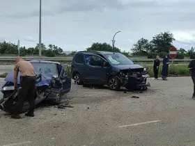 Eynesil’de trafik kazası: 2 yaralı

