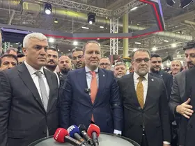 Fatih Erbakan Konya Tarım Fuarı’nda çiftçilerle buluştu