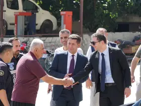 Feke’de projeler sahada değerlendirildi, esnafın talepleri dinlendi
