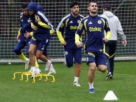 Fenerbahçe günü çift antrenmanla tamamladı
