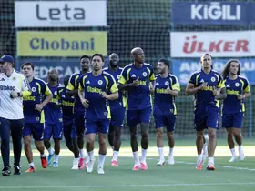 Fenerbahçe, Lyon maçının hazırlıklarını sürdürdü

