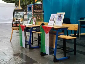 Filistin’de sıraları boş kalan şehit öğrenciler Sivas’ta anıldı
