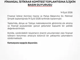 Finansal İstikrar Komitesi toplantısı gerçekleştirildi
