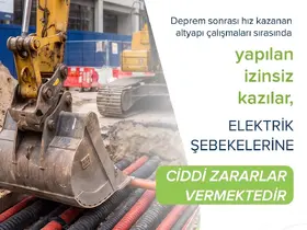 Fırat EDAŞ’tan izinsiz kazılara uyarı
