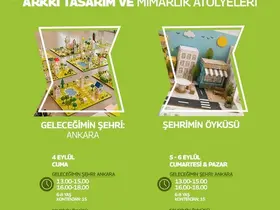 Forum Ankara ve Forum Gordion’da Arkki Mimarlık ve Tasarım Atölyeleri çocuklarla buluşuyor
