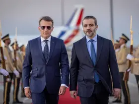 Fransa Cumhurbaşkanı Macron Suriye’de
