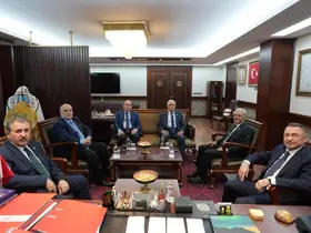 Fuat Oktay’dan BBP Genel Başkanı Destici’ye anlamlı ziyaret
