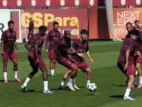 Galatasaray, Eintracht Frankfurt maçı hazırlıklarını tamamladı
