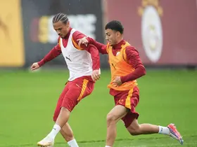 Galatasaray, Kasımpaşa maçı hazırlıklarını çift idmanla sürdürdü
