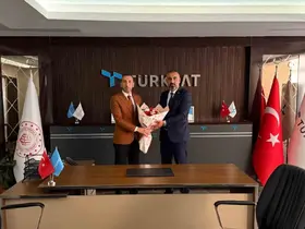 Gaziantep Türksat İl Müdürlüğünde bayrak değişimi
