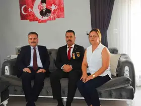 Gaziler Gününde anlamlı ziyaret
