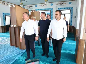 Gazze Şehitleri Camii ibadete açılmak için gün sayıyor
