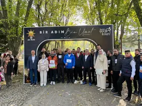 Gazze ve Filistin halkı için koştular