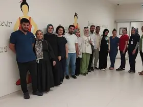 Gebe okulu mezunlarını verdi
