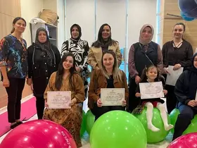 Gebe Okulu mezunlarını verdi
