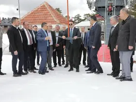 Gediz Murat Dağı Kayak Merkezi’nde inceleme
