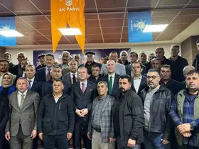 Gelecek Partisi’nden istifa eden 35 kişi AK Parti’ye katıldı
