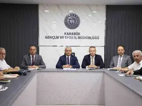 Gençlik ve Spor Müdürlüğünde dönem başı toplantısı
