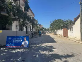 Germencik’te cadde ve sokaklarda çalışmalar hız kesmeden sürüyor
