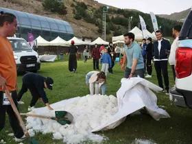 Gez palandöken şenlikleri, kamp ve doğa tutkunlarını buluşturdu
