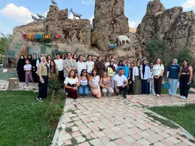 Giresun ve Iğdır’dan gelen gençler Şemdinli’yi gezdi
