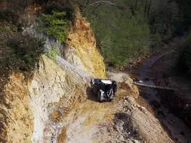Giresun’da heyelan sahalarında çalışmalar sürüyor
