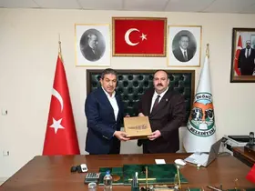 Göksu’dan İnönü Belediyesine ziyaret
