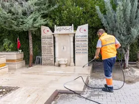 Gölbaşı Belediye Başkanı Odabaşı’ndan şehit ailelerine ziyaret
