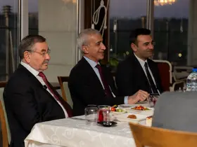 Gölbaşı ilçe erkanı iftarda bir araya geldi
