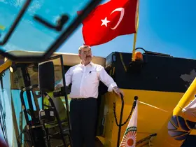 Gölbaşı karabuğdayında hasat zamanı
