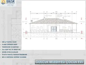 Gölcük Belediyesinin "Çocuk Evi" projesi için ihale yapıldı
