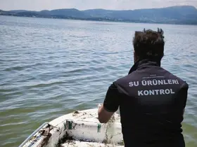Gölde kaçak avlanmaya geçit yok