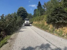 Gölyaka Bakacak’ta yollar yenilendi
