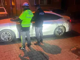 Gönen’de trafik denetimi alkollü ve ehliyetsiz sürücülere işlem
