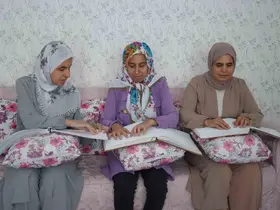 Görme engelli 3 kardeş azimle üniversiteyi kazandı
