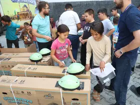 “Güle Oynaya Camiye Gel” projesinde hak kazanan 13 bin çocuğa bisiklet dağıtımı başladı