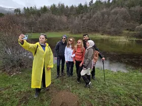 Gümüşhaneli doğaseverler baharı Şiran’da karşıladı
