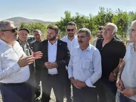 Gümüşler Tumlu Yaylası’nda kiraz hasadı ve yol sevinci
