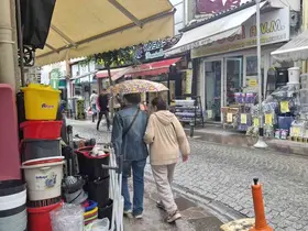 Gün boyu havanın sıcak olduğu Eskişehir’de yağışlar etkisini gösterdi
