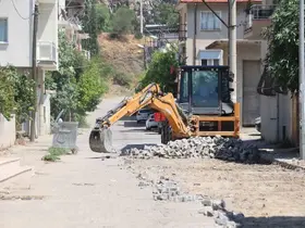 Gündoğan Mahallesi’nde yol çalışması başladı
