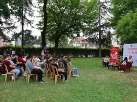 Güneş enerjisiyle temiz yarınlar Bilim Kafe’de konuşuldu
