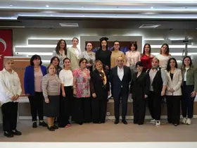 Gürcü sağlık çalışanları, 1 gününü Samsun’daki hastanede geçirdi

