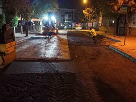 Güzeller Mahallesi’nde bozulan yollara asfalt
